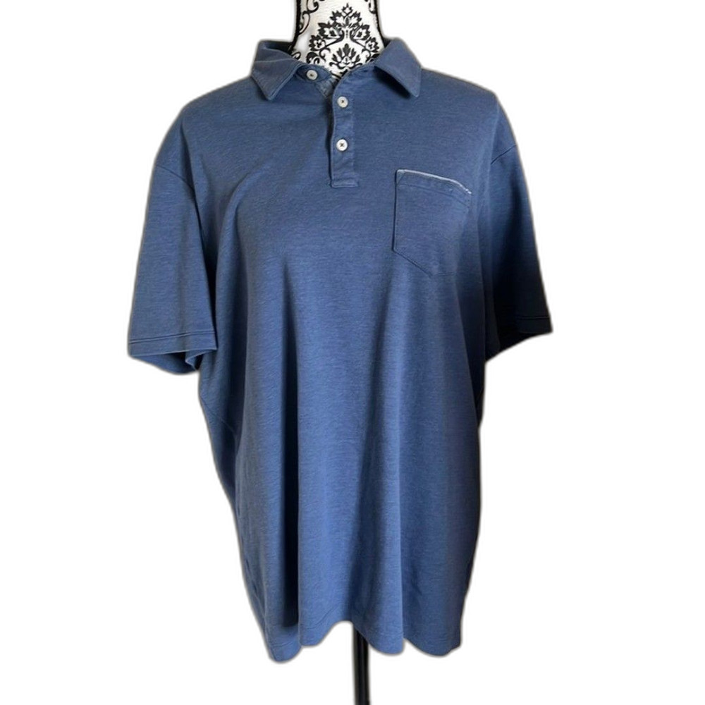 Men's polo Blue Tahari